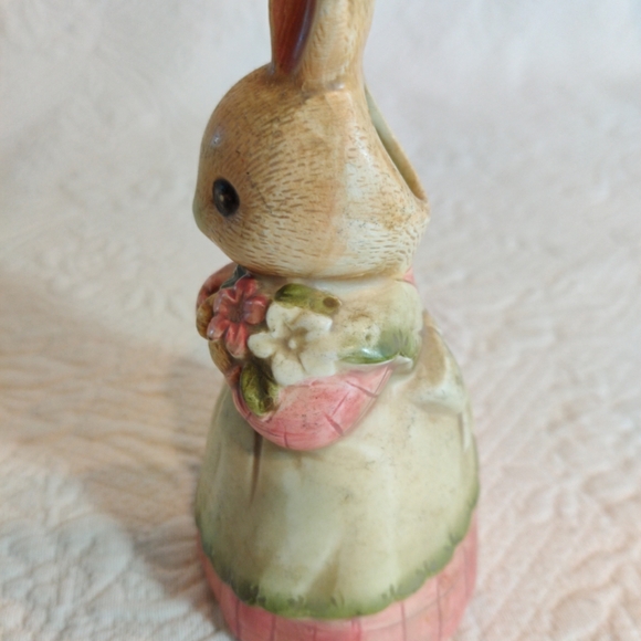SOLD - Vintage Porcelain Bunny Rabbit Made In Japan - Picture 4 of 8